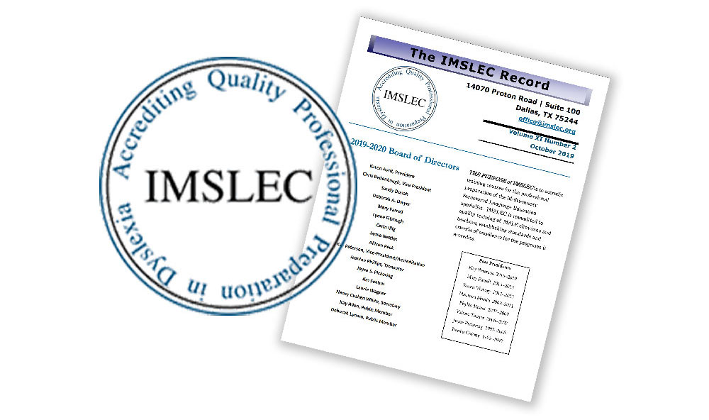 2019 IMSLEC Newsletter